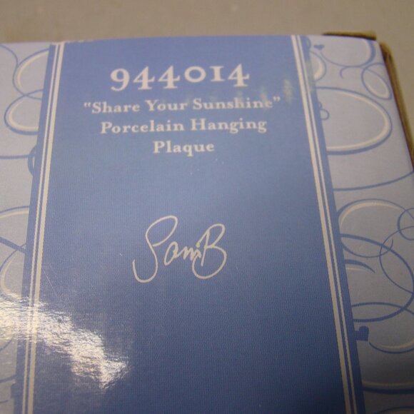 Precious Moments 944014 "Share your Sunshine" Hanging Plaque (new in box) - Picture 6 of 12